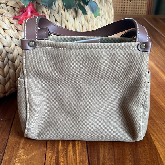 Fossil N 054 The Original Premium Bag Canvas & Leather - Picture 3 of 12
